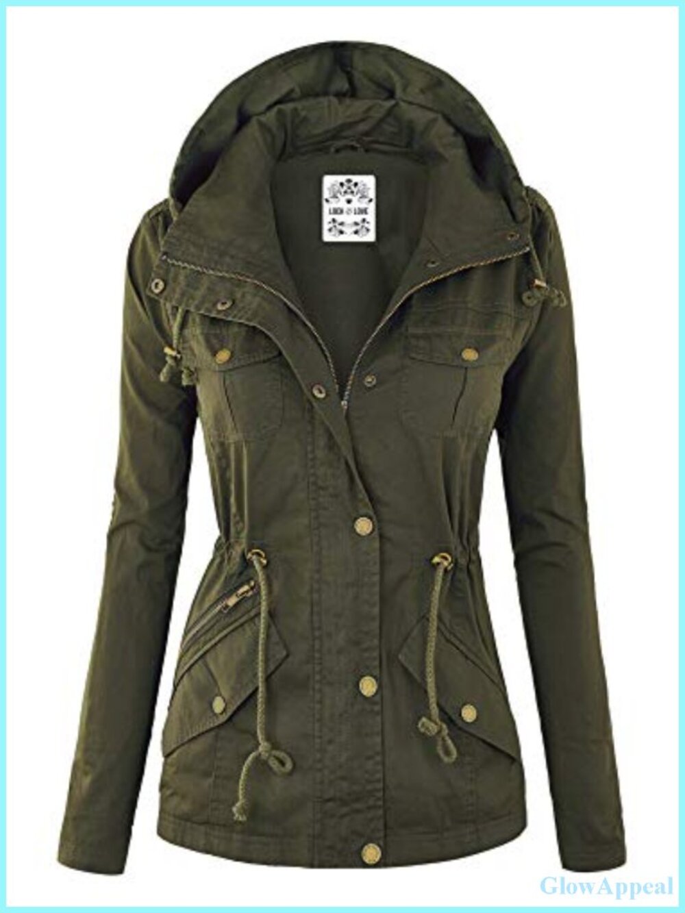 Military Anorak Jacket Lightweight Detachable Hood Safari Utility